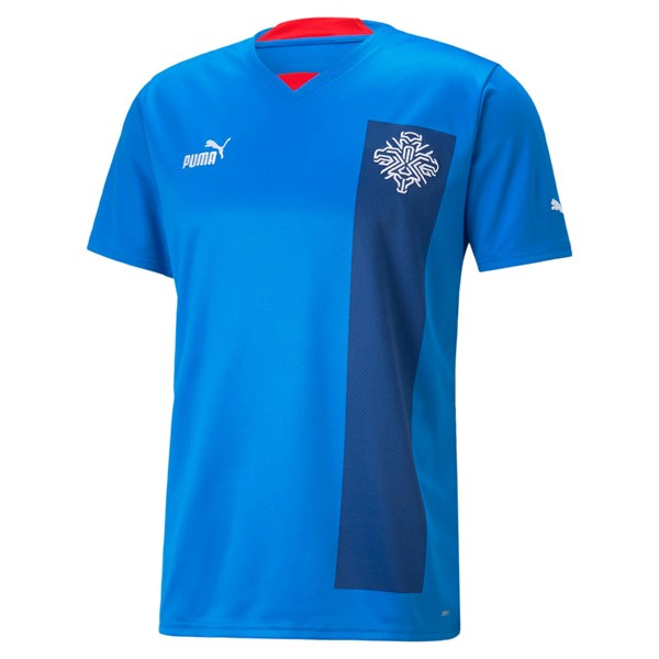 Authentic Camiseta Islandia 1ª 2022 Azul